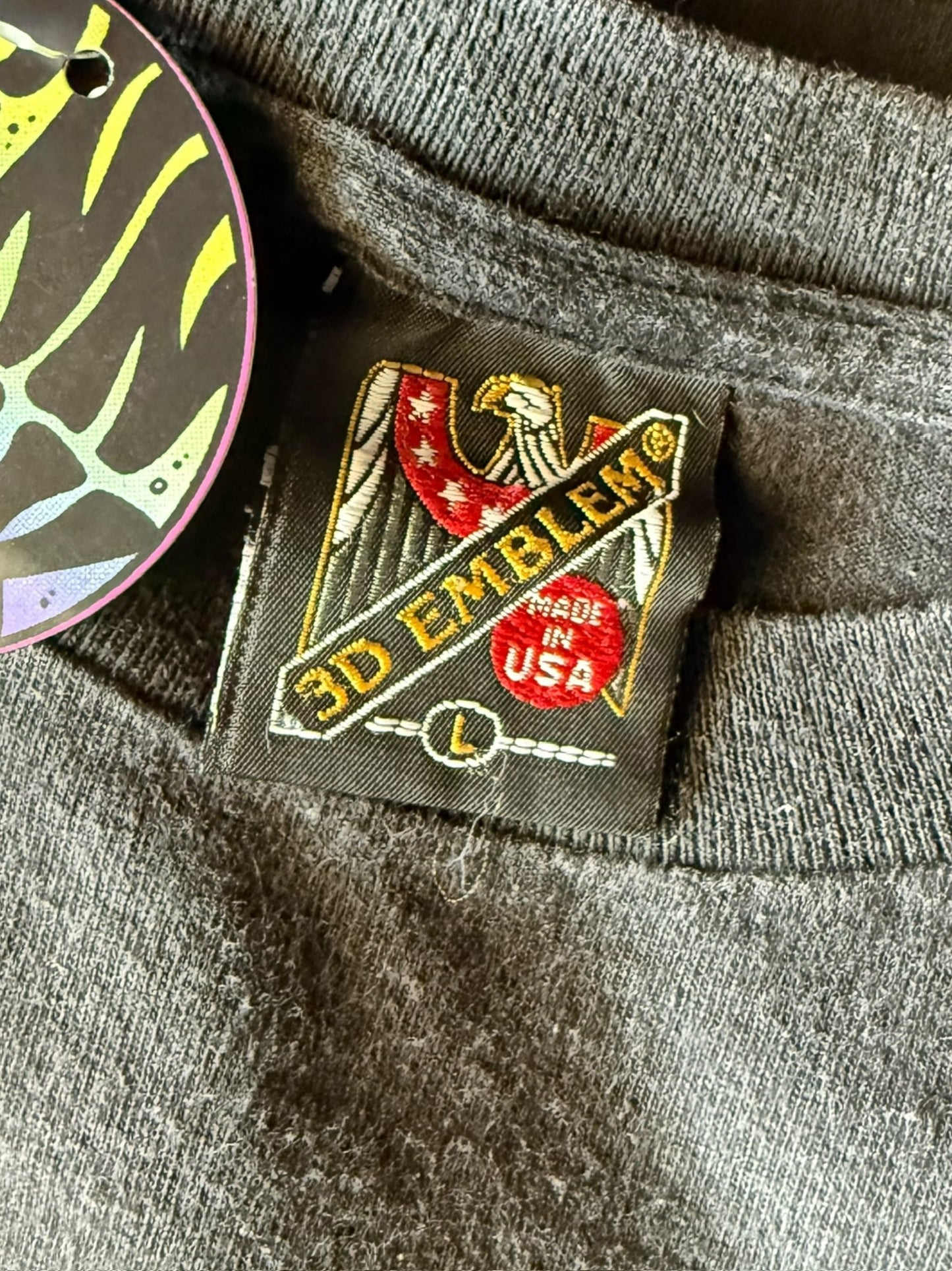 1995 3d Emblem Harley Daytona Beach tee