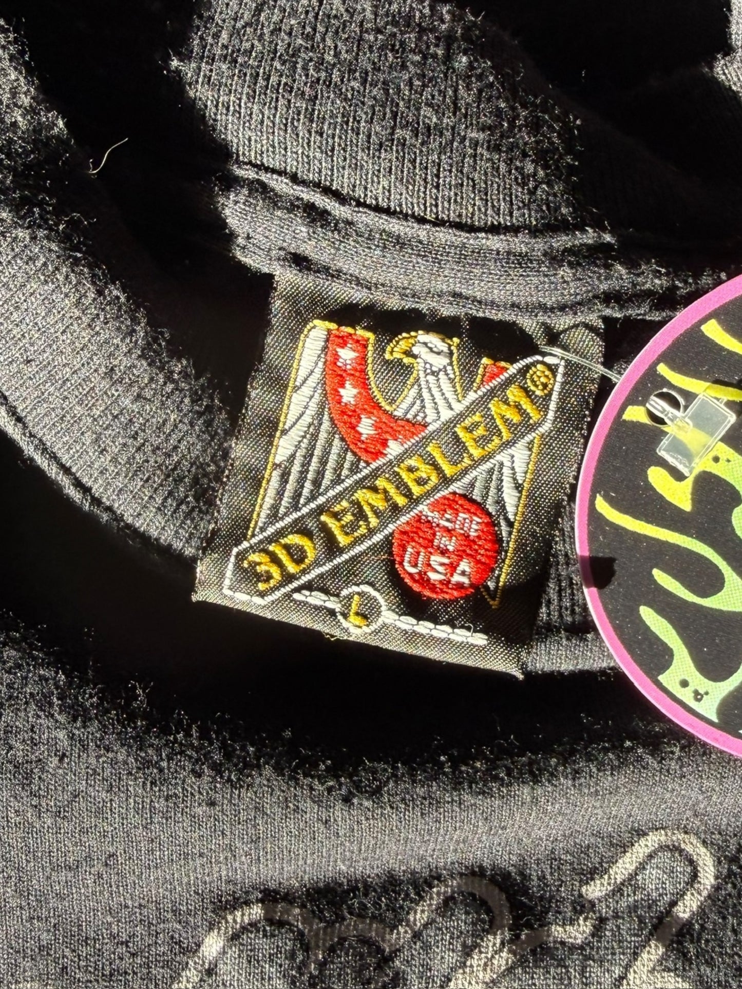 90's Mosine, WI 'Wild Ride' 3D Emblem Biker Tee