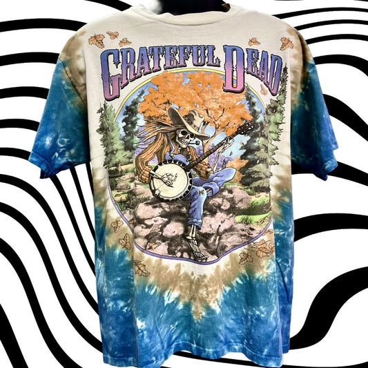 Grateful Dead Fall tour tie dye tee