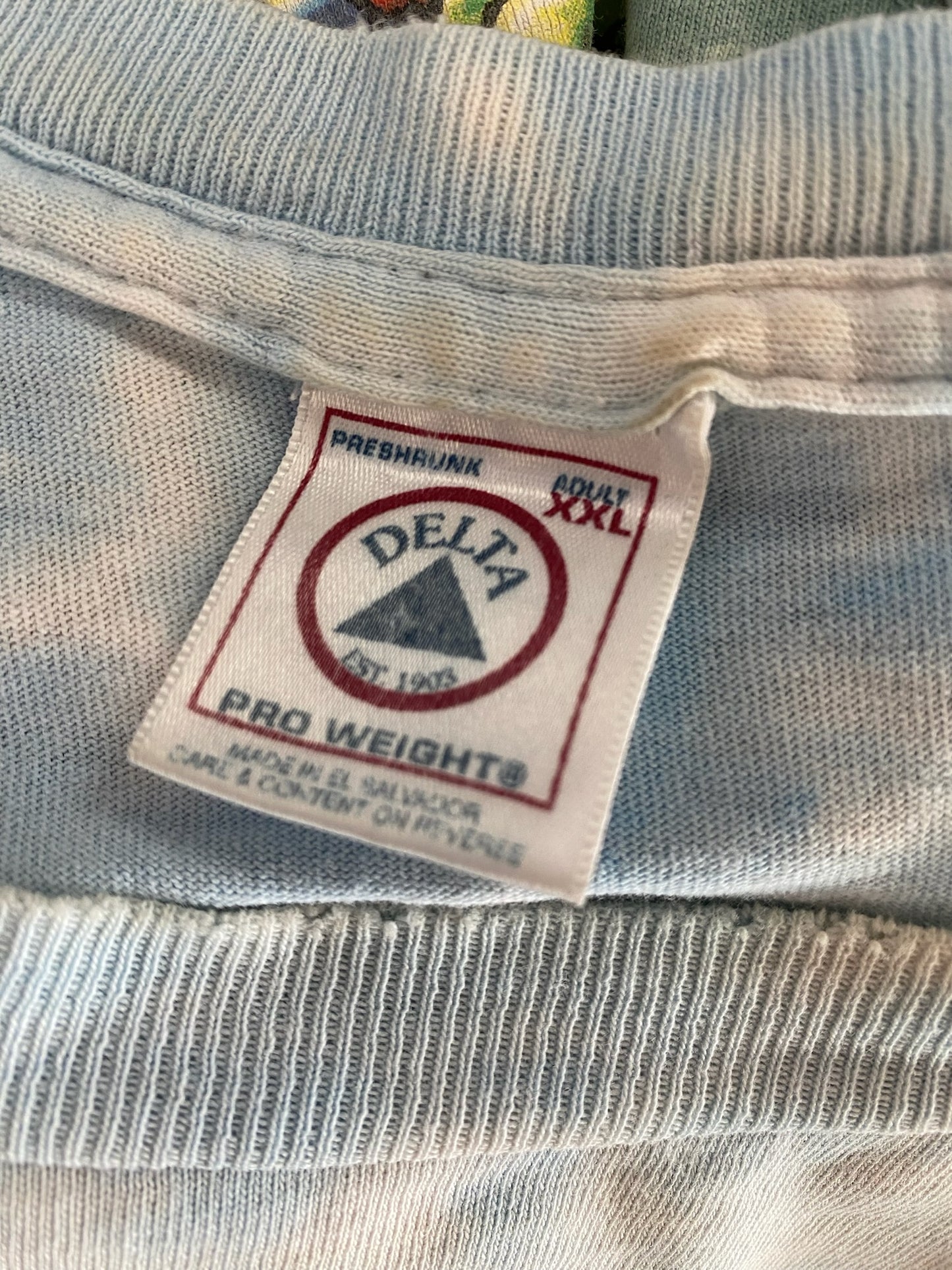 90s Grateful Dead Skiing Skeleton tee