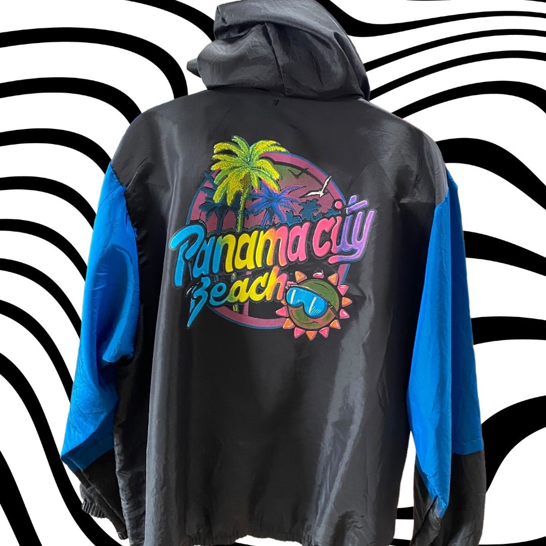 90s Panama City Beach surf style wiseguys jacket