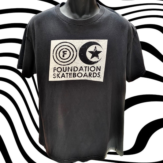 90s Foundation Skateboards tee