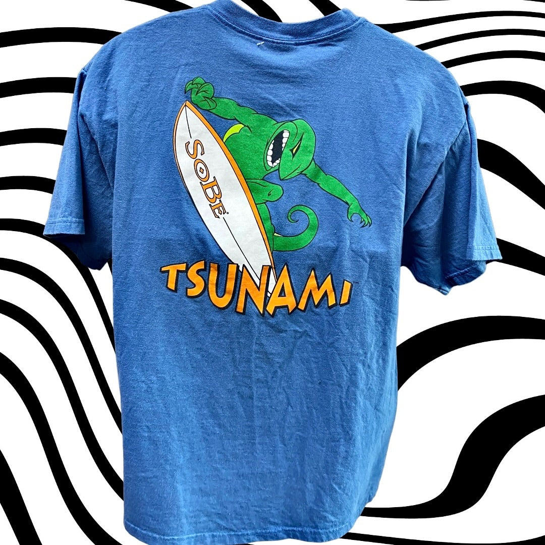90s Sobe drinks surf tee