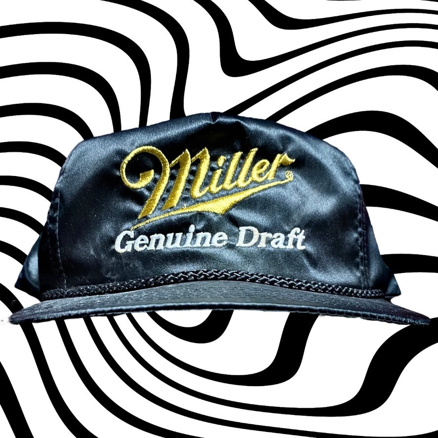 MGD Satin Zipperback hat