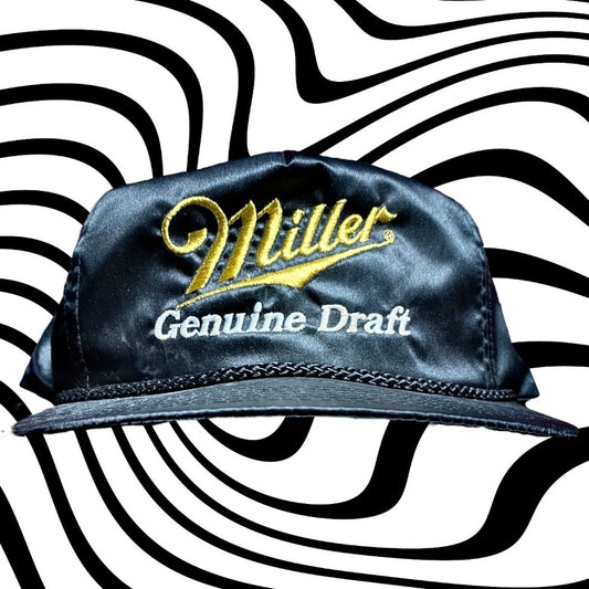 MGD Satin Zipperback hat