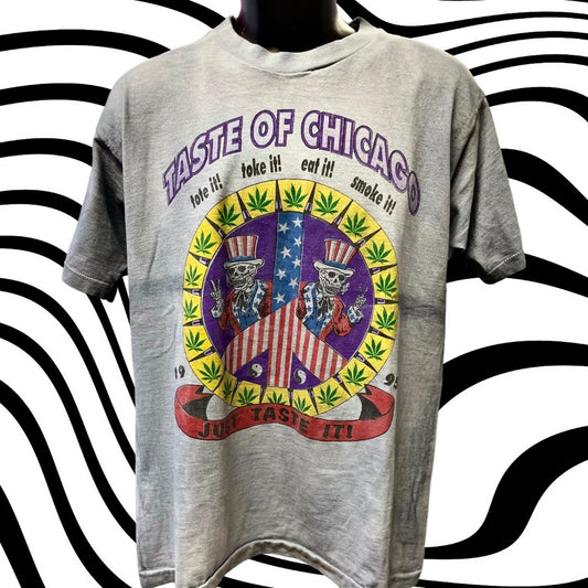 90's Taste of Chicago Weed tee