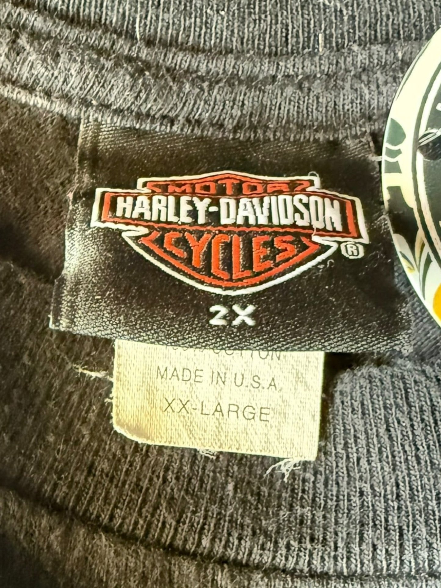 2001 Knoxville, TN Flaming Eagle Harley tee