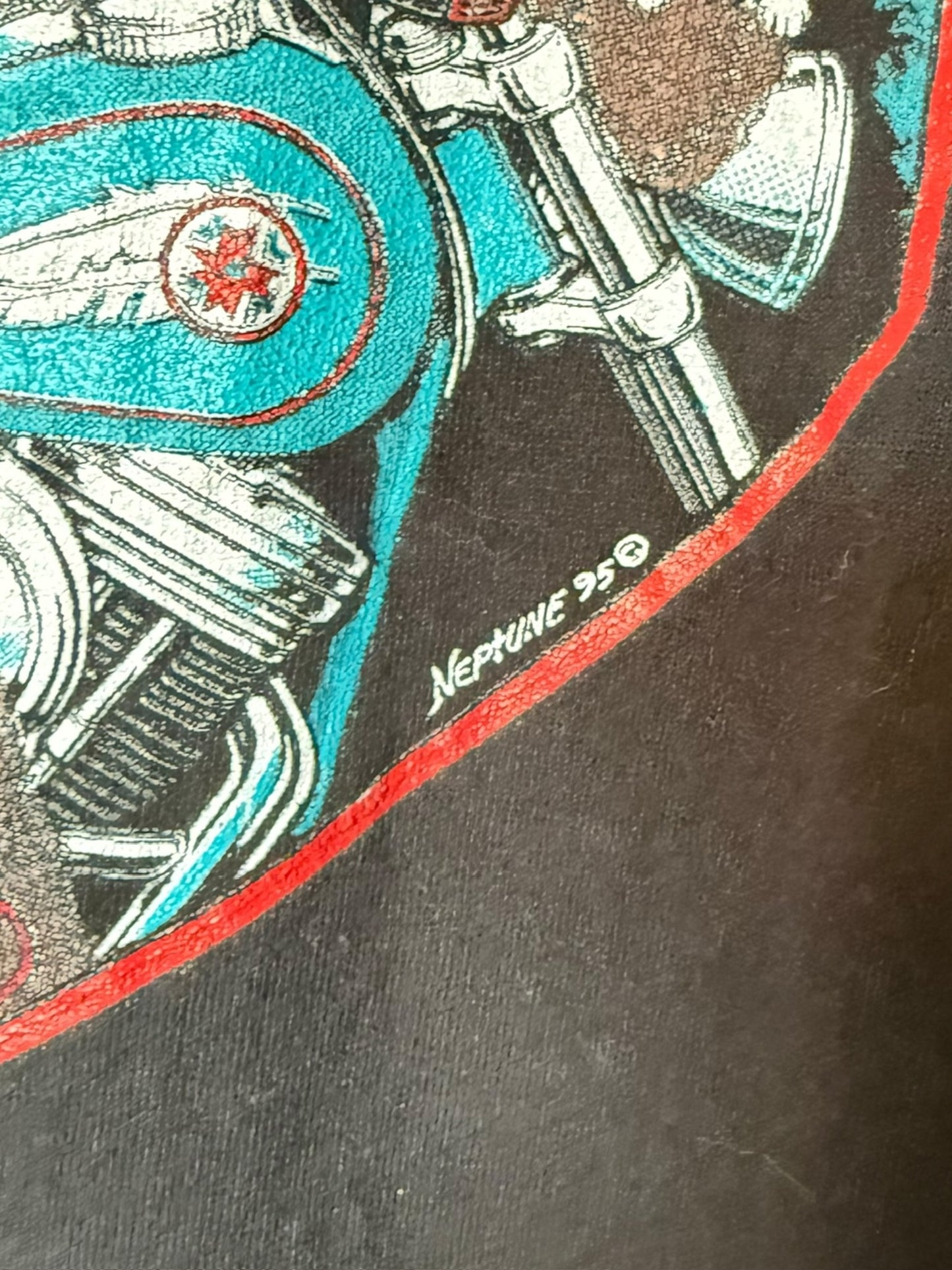 90'S Call of the Wild Montana Harley tee