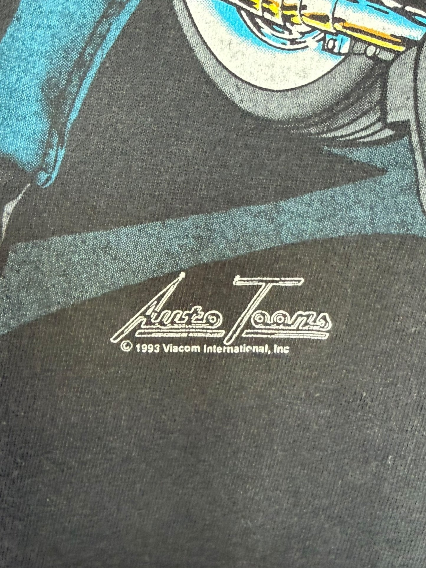 1993 Heckle and Jeckle Auto Tunes biker tee