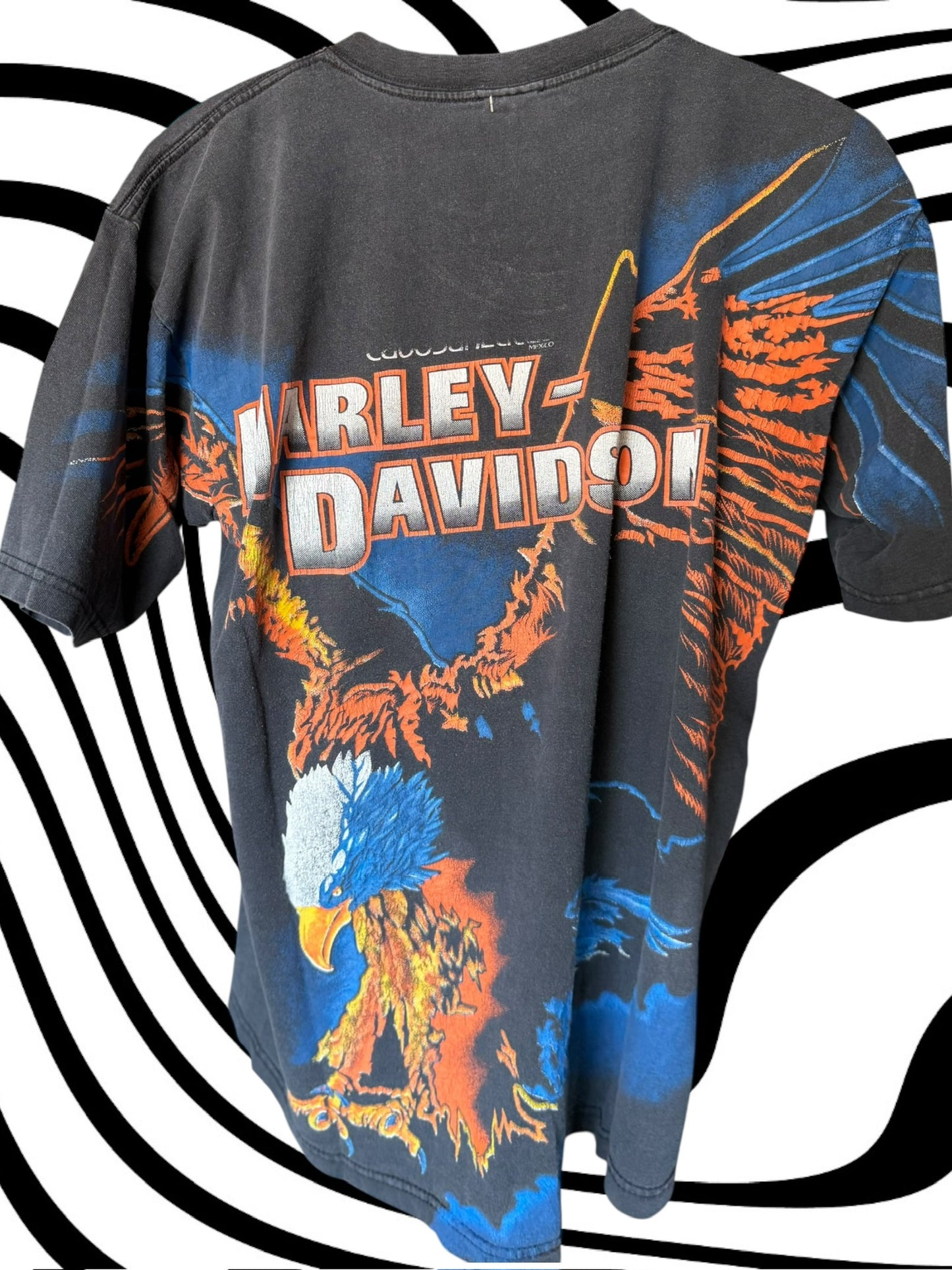 90's Cabo San Lucas Harley AOP Tee