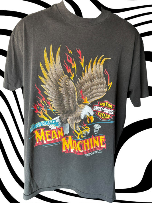 1988 Mean Machine Harley Tee