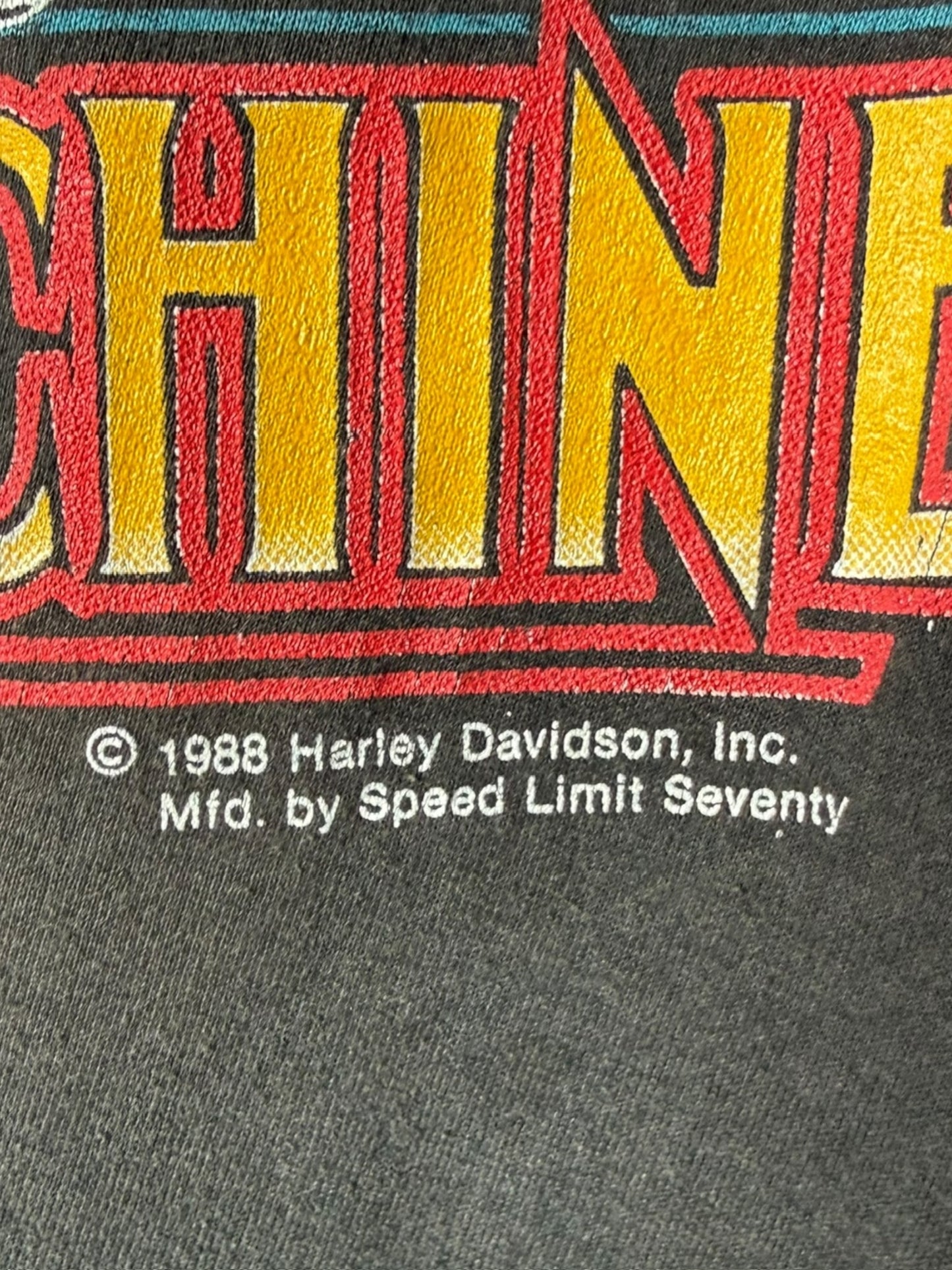 1988 Mean Machine Harley Tee