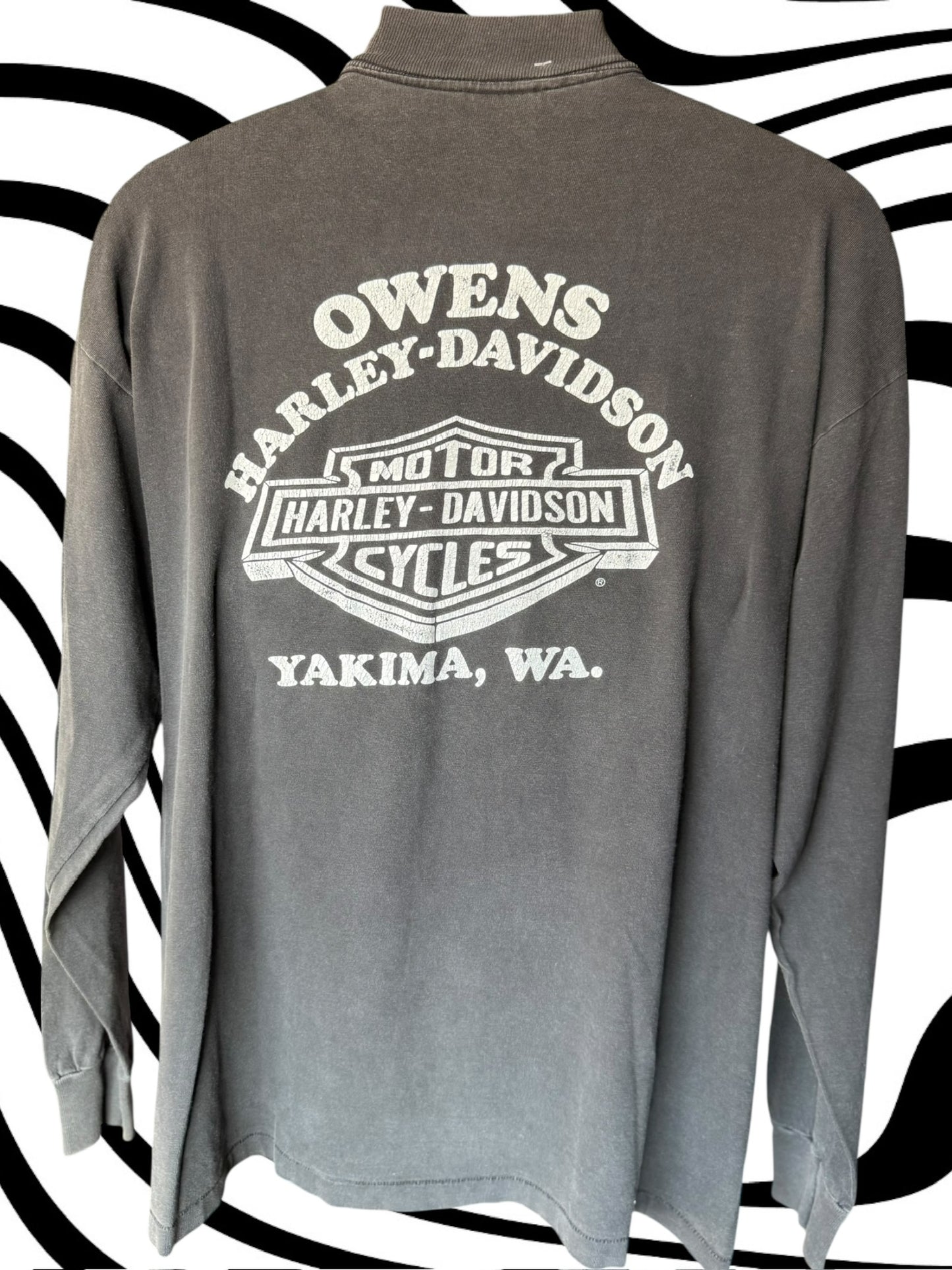 1989 3D Emblem Yakima, WA Harley Long Sleeve