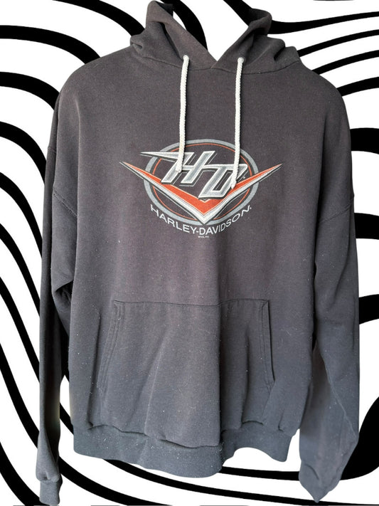 90's Wausau Harley Hoodie