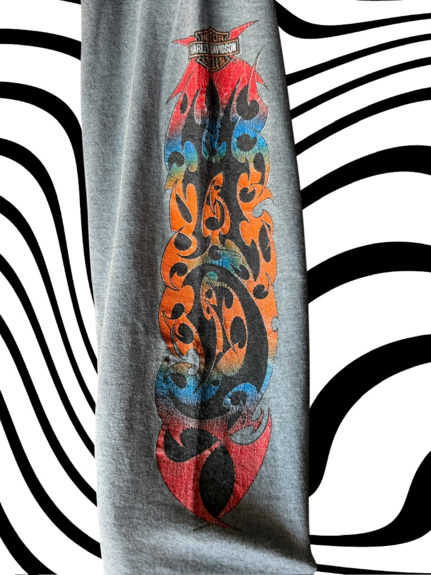 90's American Heritage Harley Davidson Long Sleeve