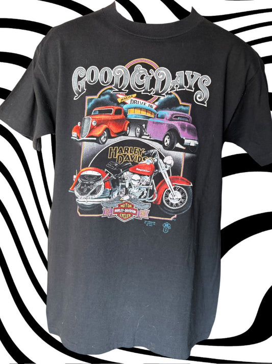 1988 3D Emblem Helsinki, Finland Harley Tee