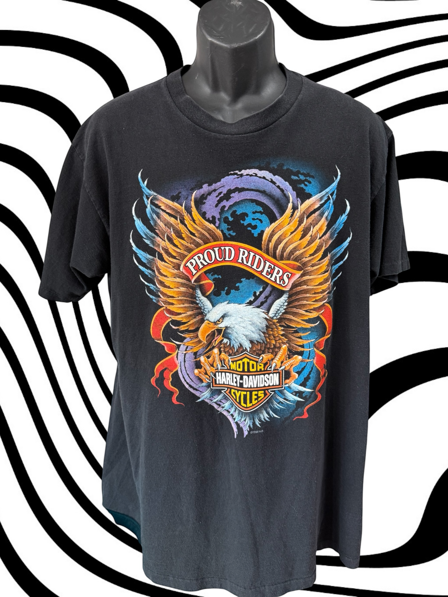 1995 Billings, MT Harley tee