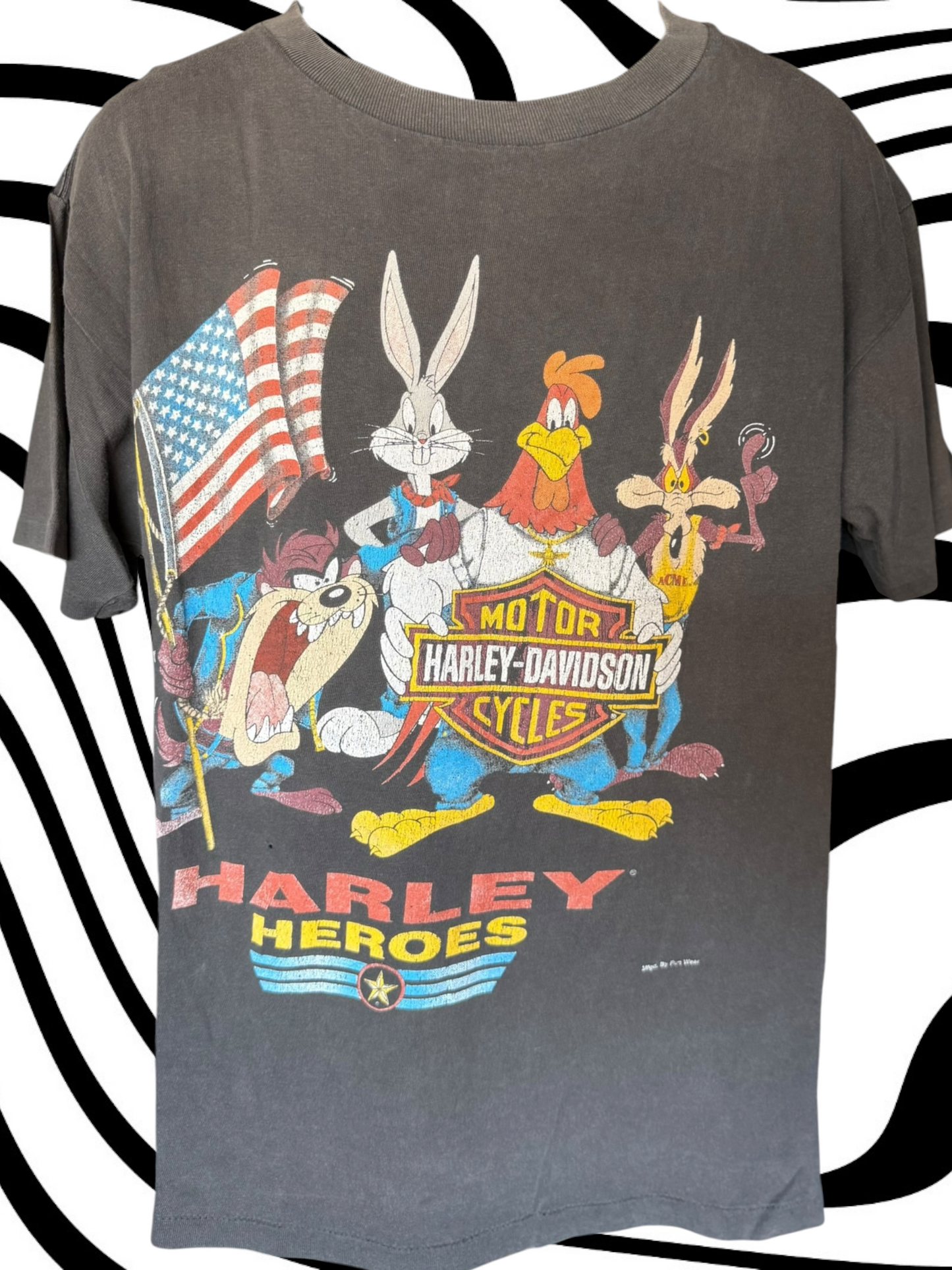 90's Disney Looney Tunes Harley tee