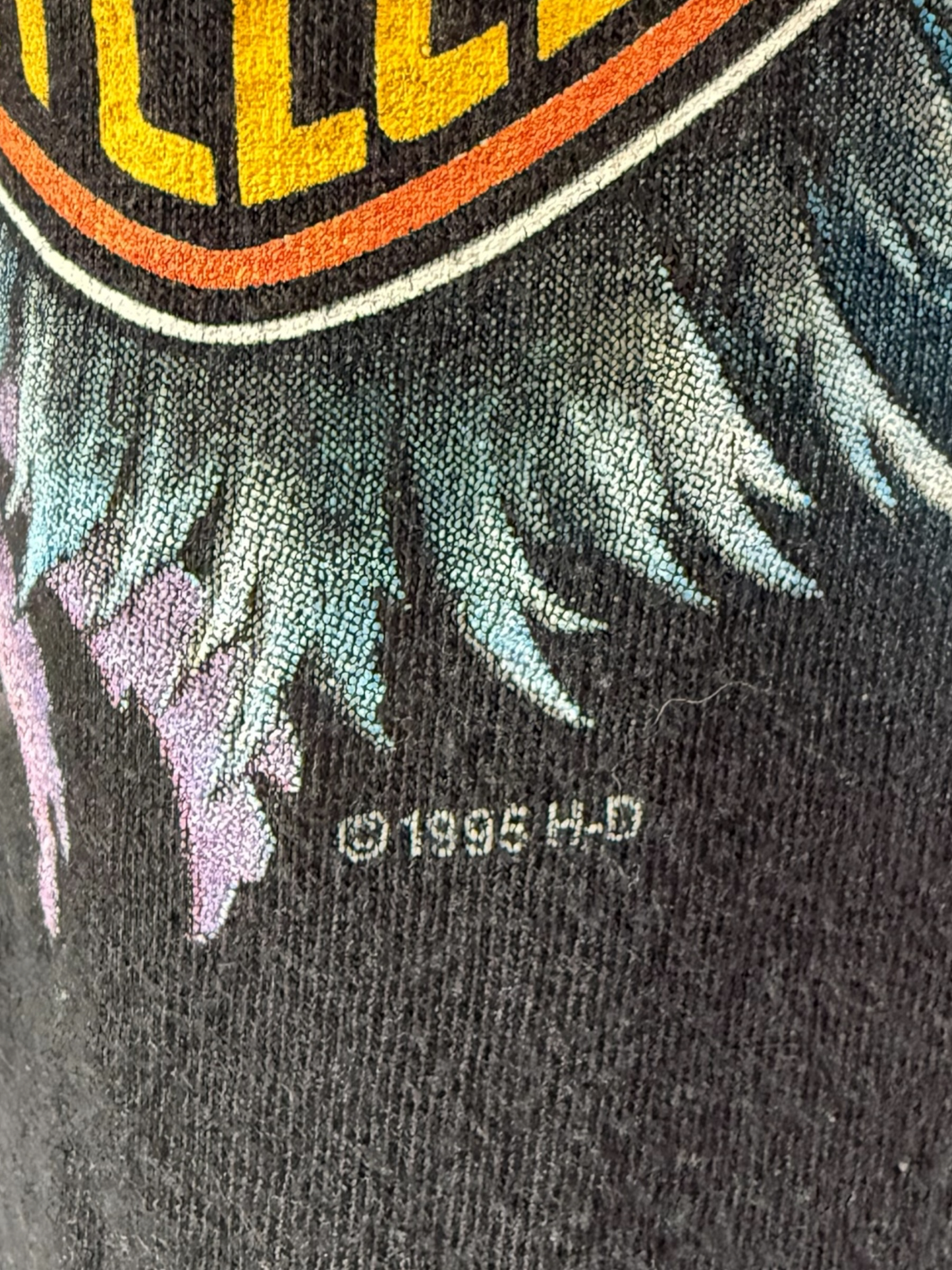 1995 Billings, MT Harley tee